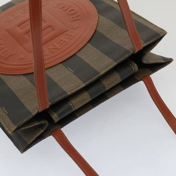 FENDI Pecan Canvas Shoulder Bag Brown Auth ep1432 - Picture 6 of 16